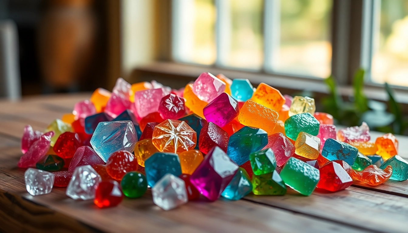 Indulge in the Art of Crystal Candy: Unique Flavors and Visual Delights