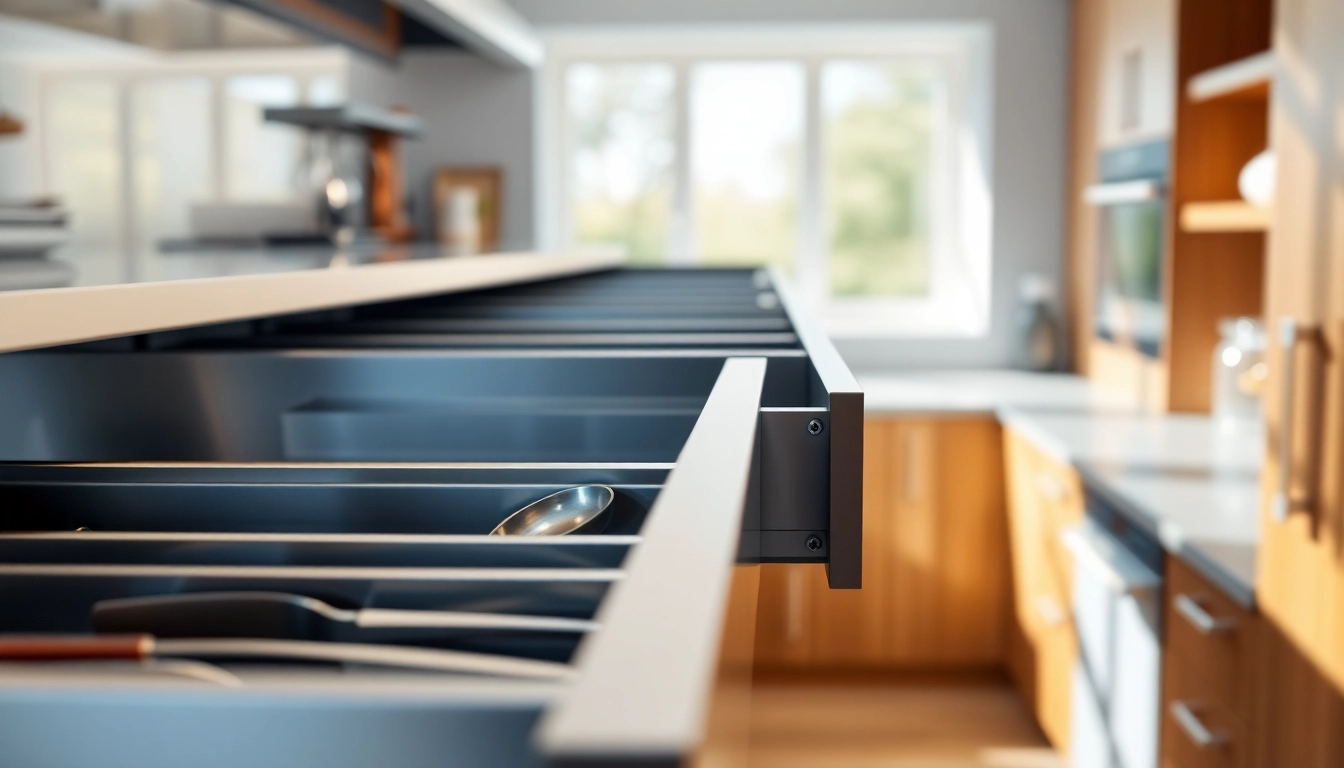 Enhancing Functionality with a High-Performance Metal Drawer System