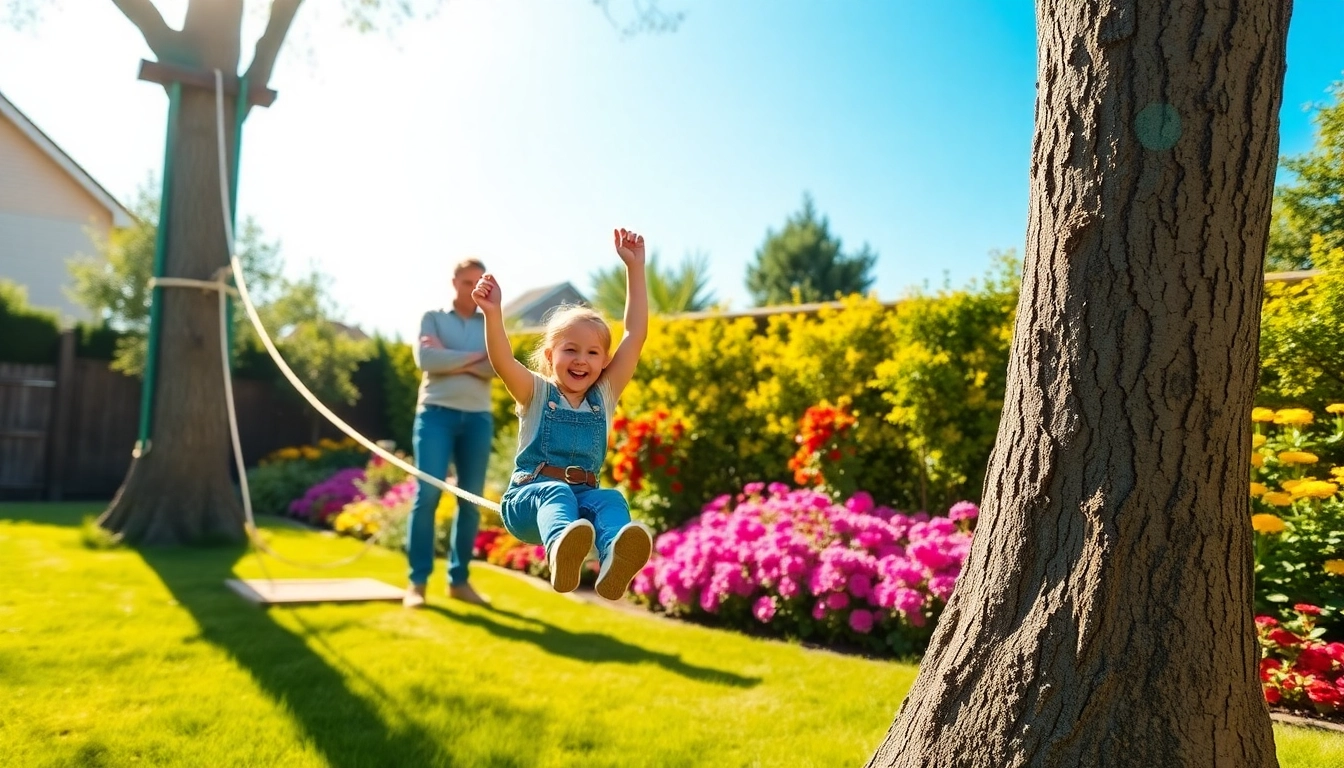 Experience Thrilling Adventures with Your Own GARDEN ZIP WIRE KIT