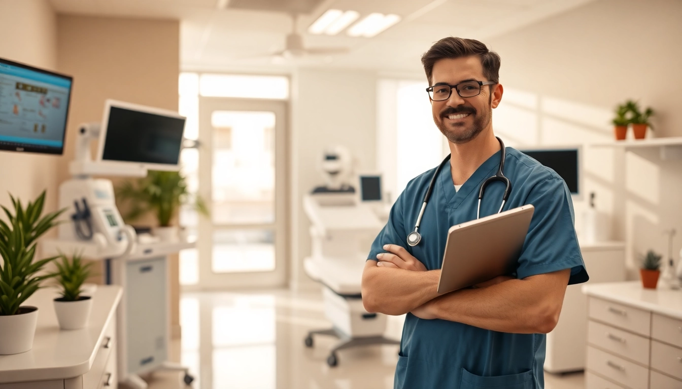 Experience personalized healthcare at parker medical las vegas with a dedicated medical professional in a modern clinic.